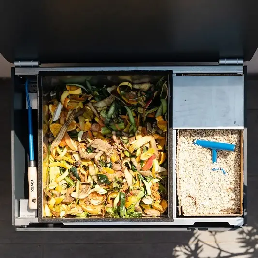 Composteur natyw biodechets carre