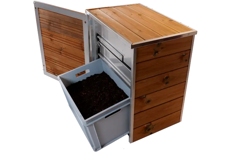 Bac 3 composteur natyw recolte compost