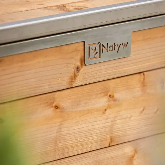 detail plaque composteur en bois natyw