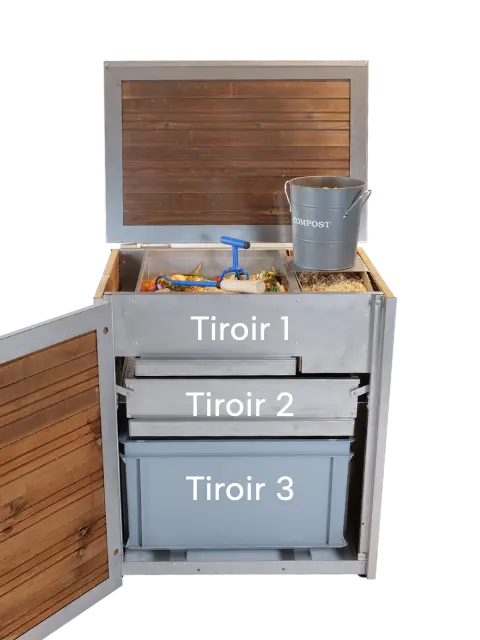 principe tiroirs composteur natyw