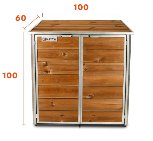 composteur entreprise NATYW dimensions petit modele